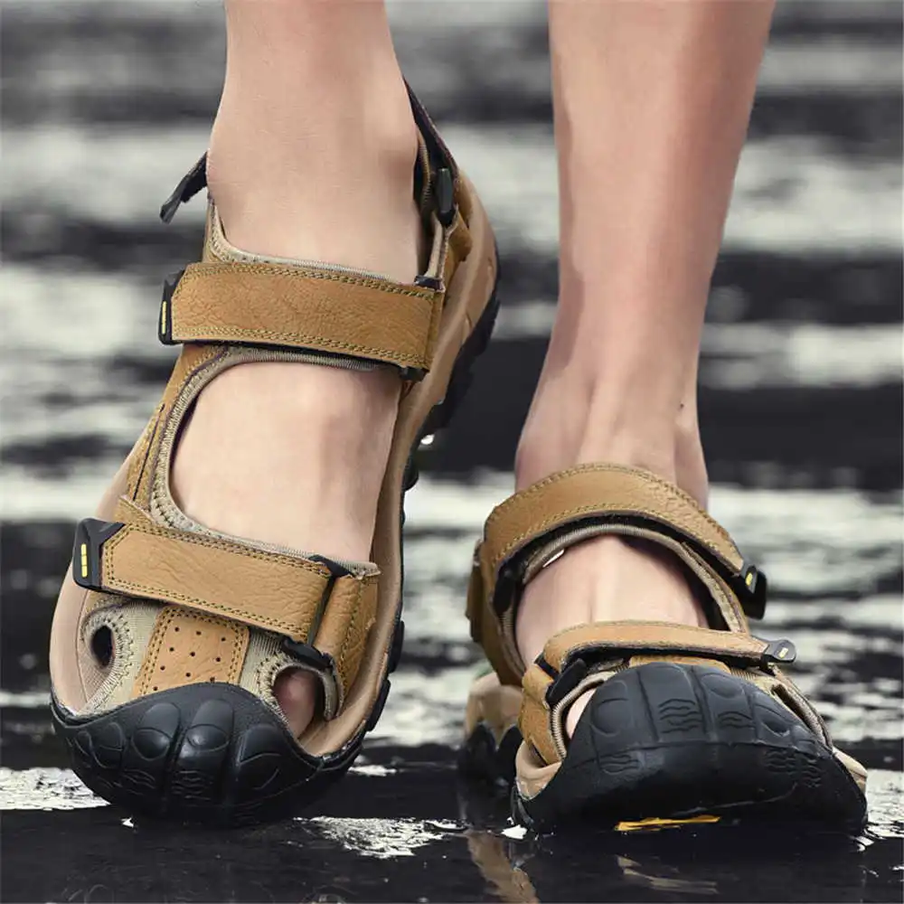 Aquatic Sports Types - Number 44 Natural Cowhide Water Slippers