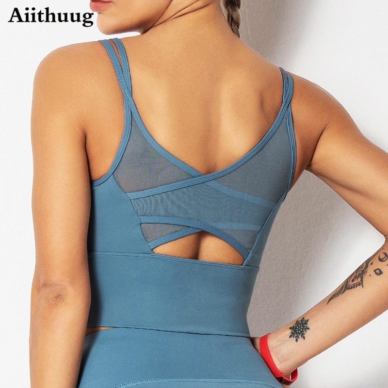 Aquatic Gym - Aiithuug Yoga Bras Fitness Shirts Running