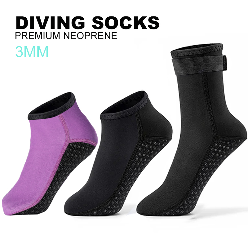 Neoprene Sock 3mm Boots Diving - Wetsuit 3Mm Neoprene recension och pris