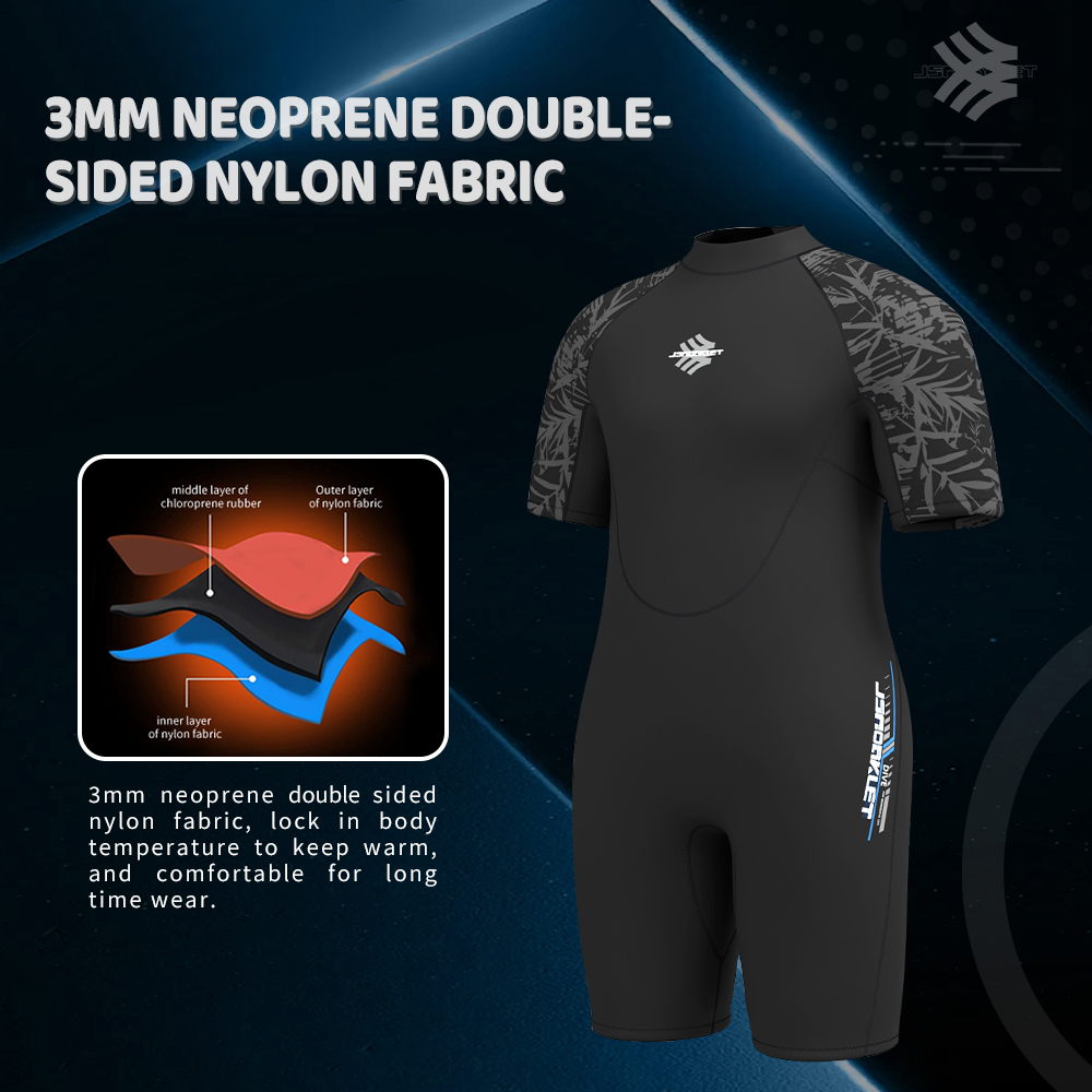 Men's 3mm Neoprene Plus Size S - Wetsuit 3Mm Neoprene recension och pris