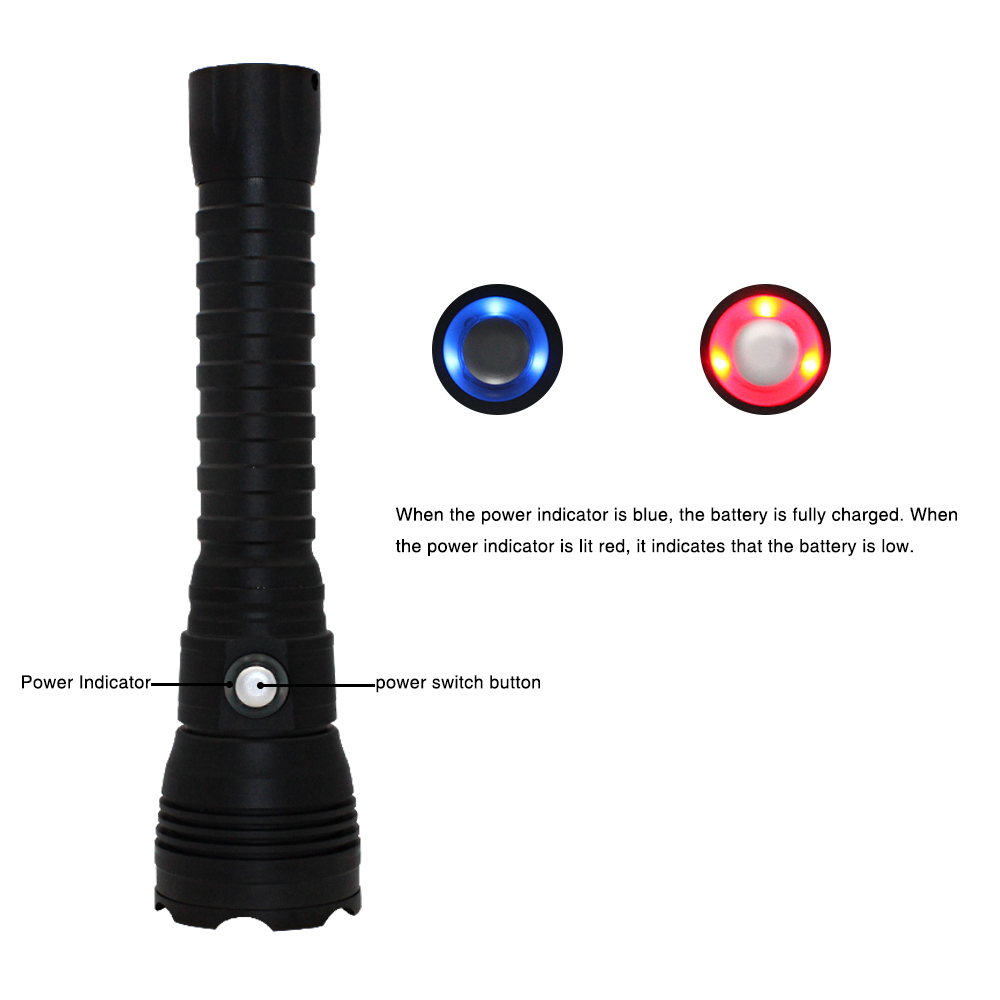 XHP70.2 LED Diving Flashlight  - Underwater Flashlight recension och pris