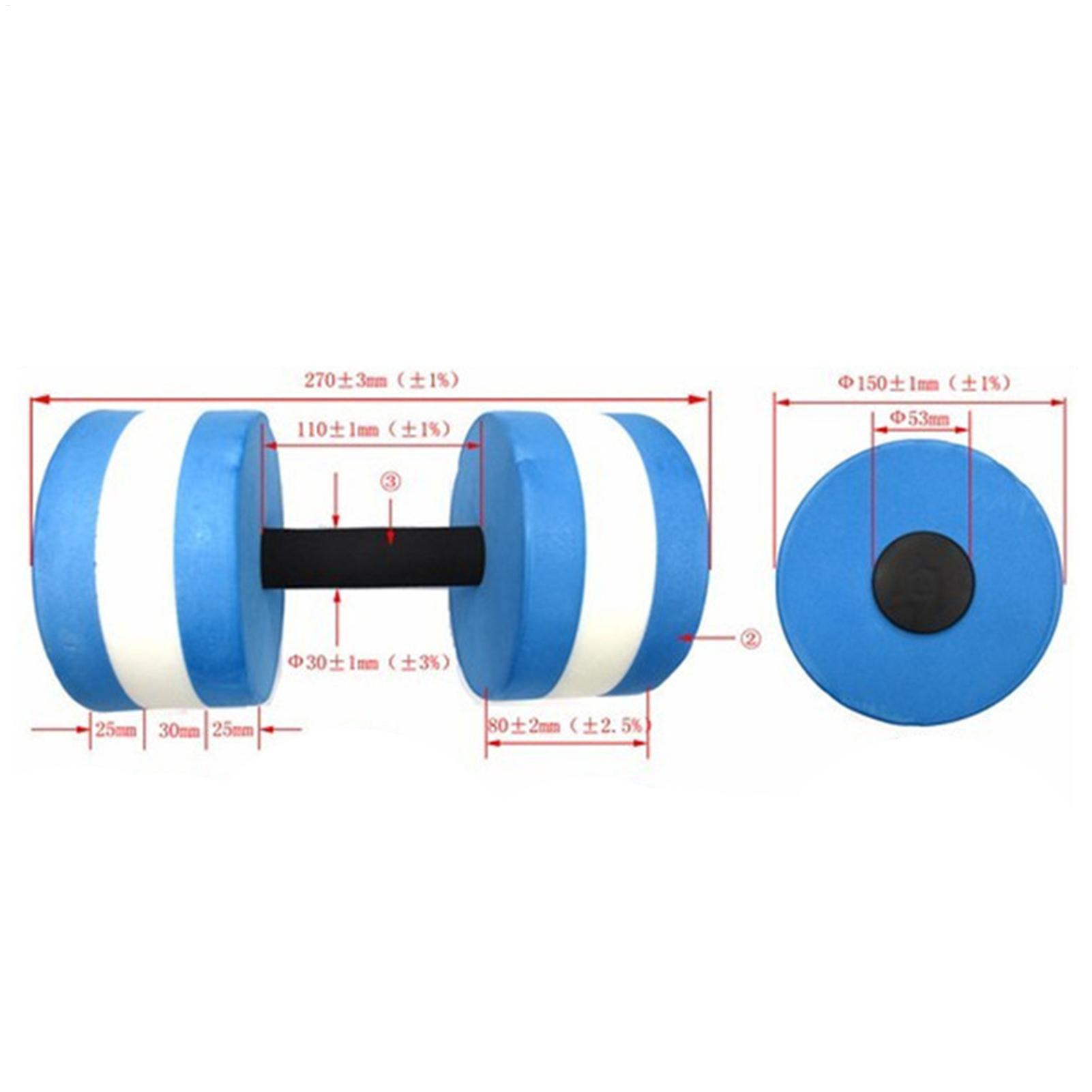 1/2pcs EVA Water Dumbbell Pool - Aquatic Sports Types recension och pris