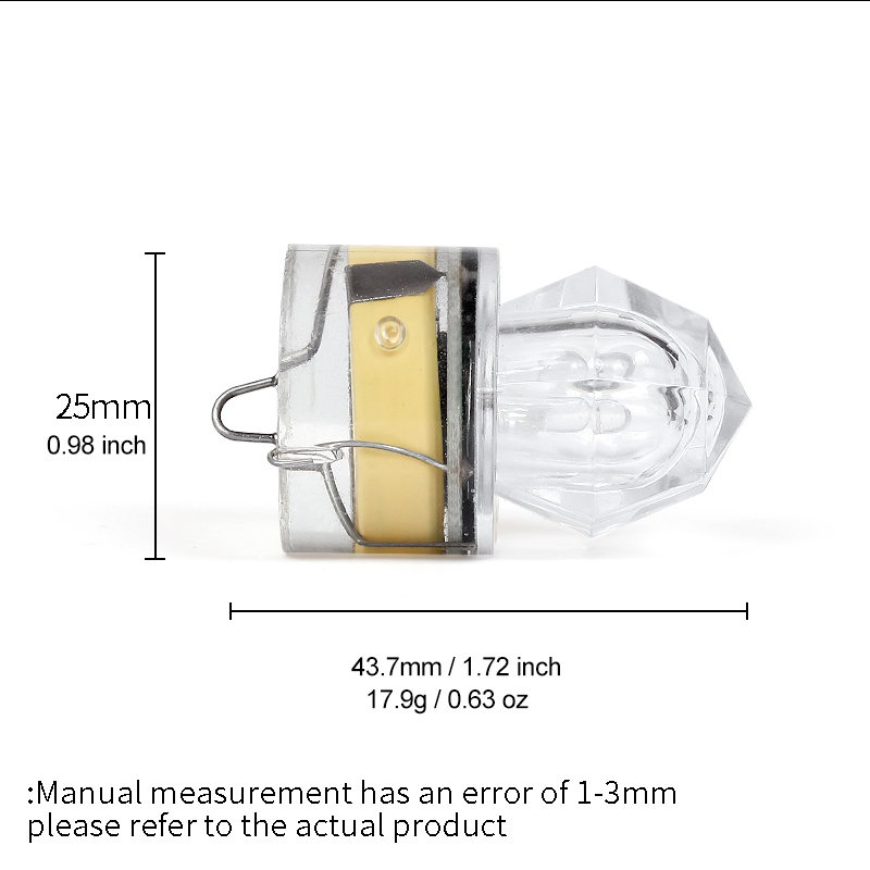 10 pcs LED Fishing Lamp Underw - Underwater Flashlight recension och pris
