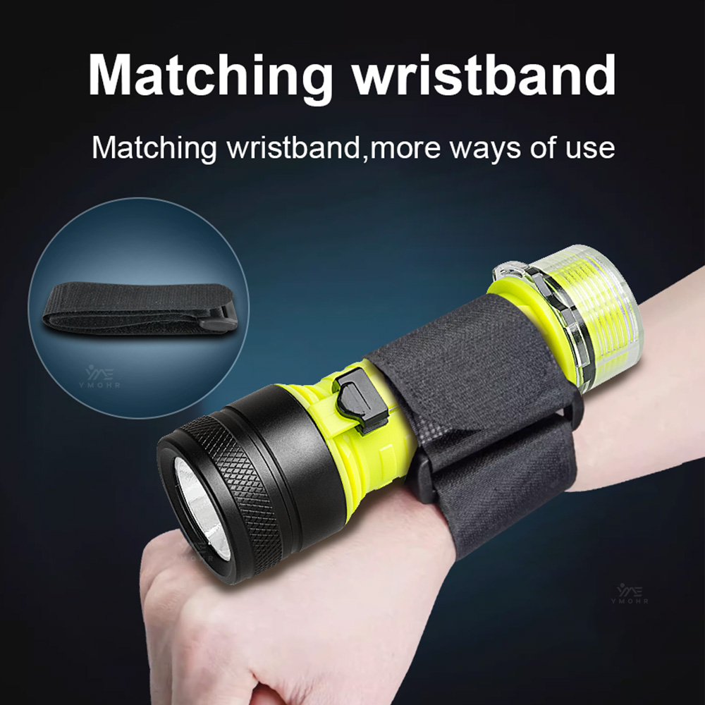 New Portable Professional LED  - Underwater Flashlight recension och pris