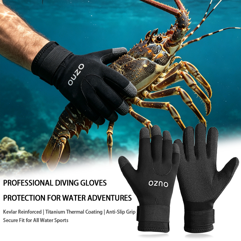 3mm Diving Gloves - CR Titaniu - Wetsuit 3Mm Neoprene recension och pris