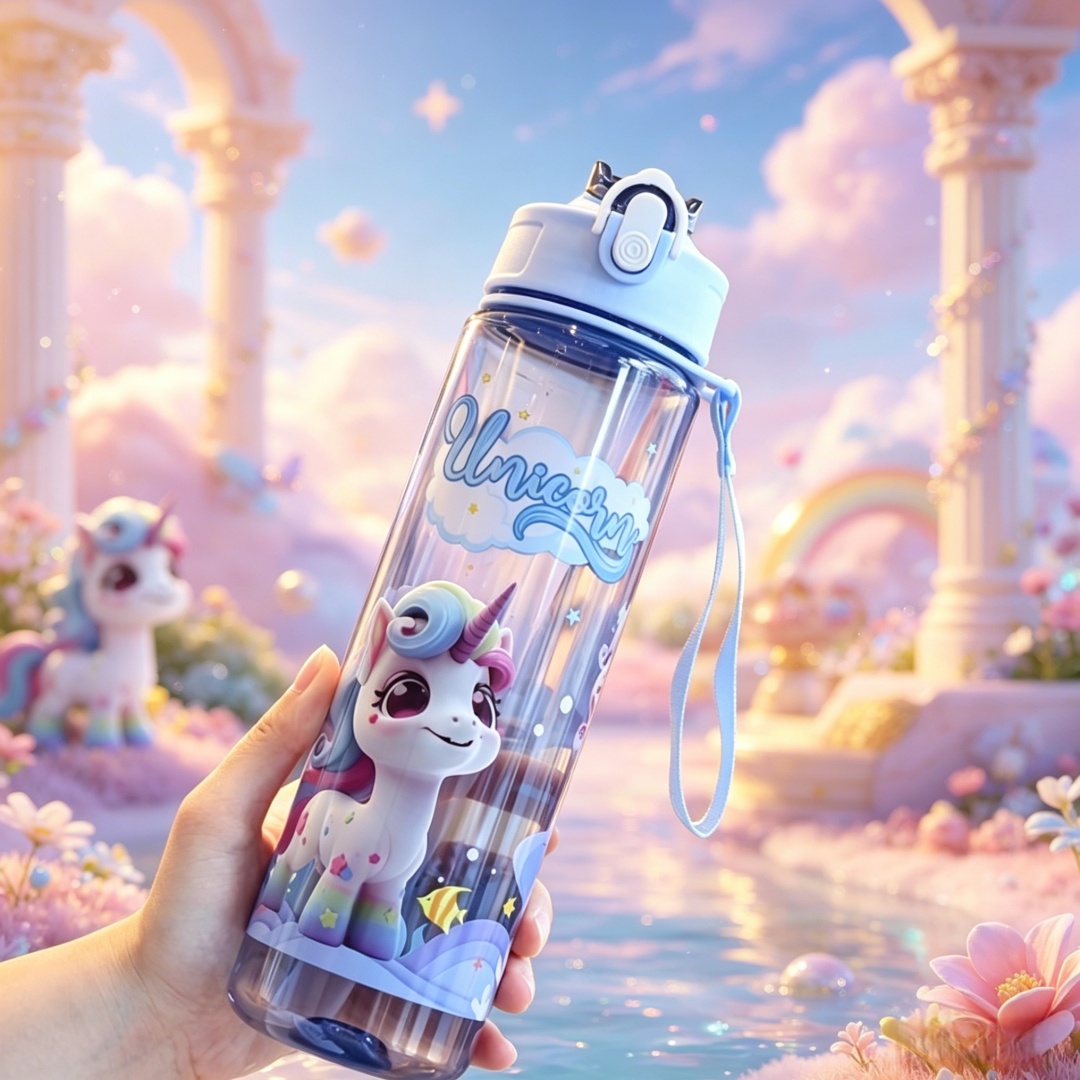 Transparent Cartoon Unicorn Wa - Aquatic Gym recension och pris