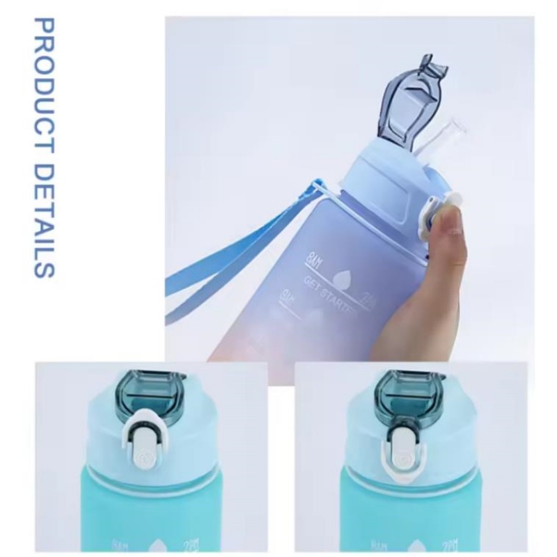 750ML Sports Water Bottle with - Aquatic Gym recension och pris