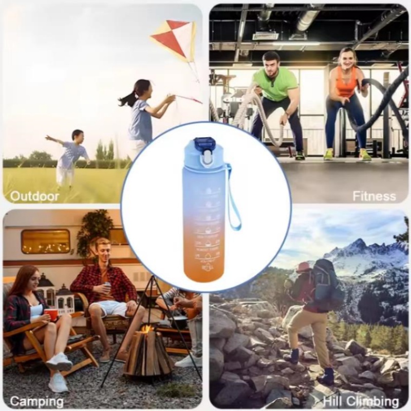 750ML Sports Water Bottle with - Aquatic Gym recension och pris